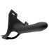 Perfect Fit ZORO 5.5- stiprināms dildo (14cm) - melns