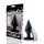 Screaming Plug XL - anālais vibrators (melns)