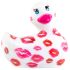 My Duckie Romance 2.0 - ūdensizturīgs klitora vibrators balts-rozā