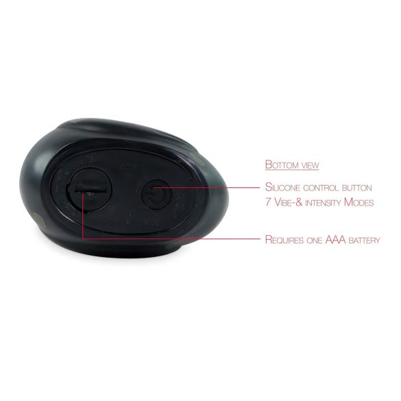 My Duckie Romance 2.0 - klitora vibrators melns-zeltains