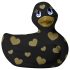 My Duckie Romance 2.0 - klitora vibrators (melns-zelts)