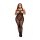 Baci Plus Size - rakstains melns bodijs (XL-XXL)