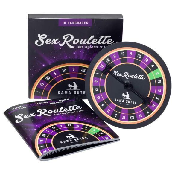 Seksa Rulete Kama Sutra - intīma galda spēle (10 valodās)