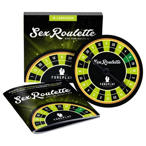 tease & please - Sex Roulette Foreplay - Rulete priekšspēles galda spēle pāriem