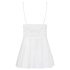 Obsessive 810-BAB-2 - mežģīņu babydoll un stringi (balti)