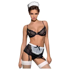   Obsessive meiteņu istabenes kostīms komplekts 6 daļas - L/XL
