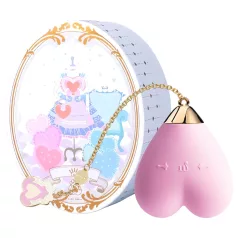   ZALO Baby Heart - lietotnes vadāms klitora vibrators (violets)
