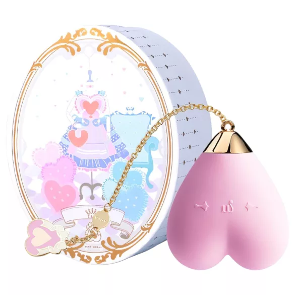 ZALO Baby Heart - lietotnes vadāms klitora vibrators (violets)