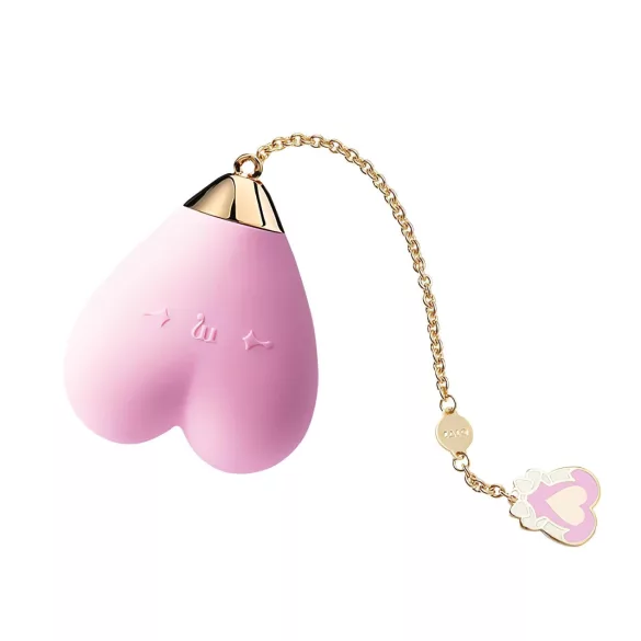 ZALO Baby Heart - lietotnes vadāms klitora vibrators (violets)