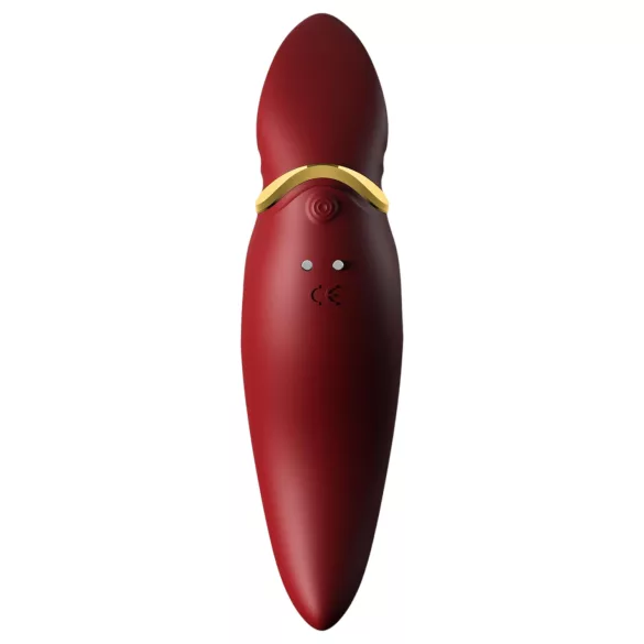ZALO Hero - uzlādējams, ūdensizturīgs klitora vibrators (sarkans)