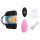 FEELZTOYS biksītes - uzlādējams, bezvadu klitora vibrators (rozā)