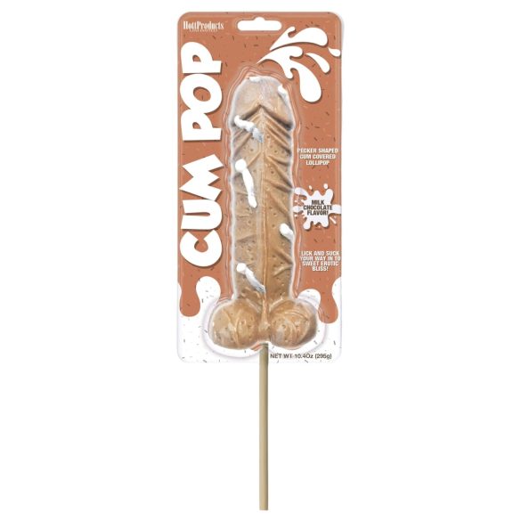 Cum Cock Pop - dzimumlocekļa GIGA līme (295g) - piena šokolāde