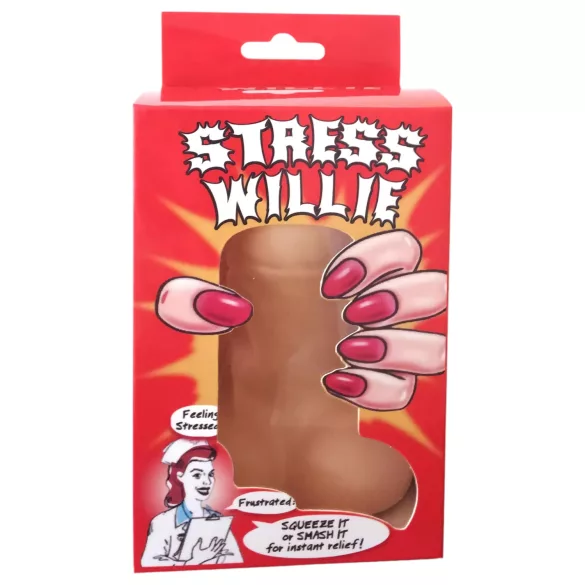 Stress Willie - antistresa bumba dzimumlocekļa forma naturāla
