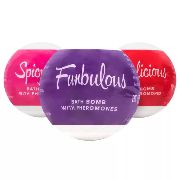 Obsessive Fruity - feromonu vannas bumba sievietēm 100g