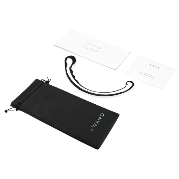 Le Wand - divpusējs dildo no nerūsējošā tērauda sudraba krāsā