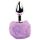FEELZTOYS - metāla anālais aizbāznis ar truša asti (sudraba-violets)