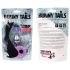 FEELZTOYS - metāla anālais aizbāznis ar truša asti (sudraba-violets)