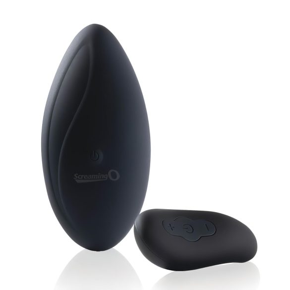 Kliedzošā Biksīte - bezvadu, uzlādējams klitora vibrators (melns)
