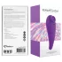 FEELZTOYS 2in1 uzlādējams klitora vibrators violets