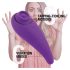 FEELZTOYS Femmegasm - Uzlādējams 2in1 klitora vibrators (violets)
