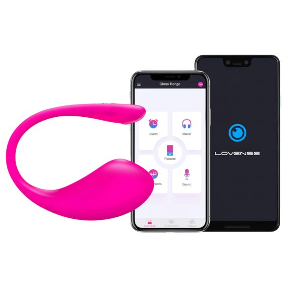 LOVENSE Lush 3 - vibrējoša olveida rotaļlieta ar vadību rozā