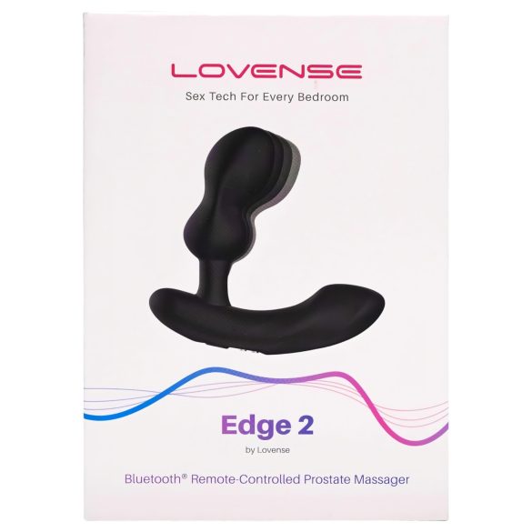 LOVENSE Edge 2 - viedais prostatas vibrators melns