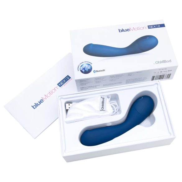 OHMIBOD Bluemotion Nex 2 - viedais akumulatora G-punkta vibrators (zils)