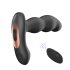 Aixiasia Hiross - rotējošs anālais vibrators (melns)