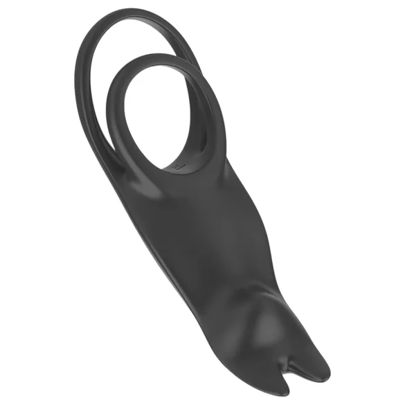Aixiasia Hoody B - akumulatora vibrējošs penis gredzens melns
