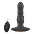 Aixiasia Roy - bezvadu, uzlādējams anālais vibrators (melns)
