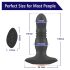 Aixiasia Roy - bezvadu, uzlādējams anālais vibrators (melns)