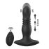Aixiasia Roy - bezvadu, uzlādējams anālais vibrators (melns)