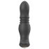 Aixiasia Roy - bezvadu, uzlādējams anālais vibrators (melns)