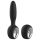 Aixiasia Dylon-Bezvadu anālais vibrators ar akumulatoru (melns)