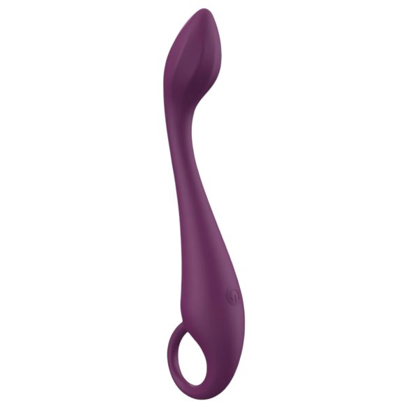 Aixiasia Lotty – uzlādējams, ūdensdrošs G-punkta vibrators (violets)