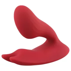   Magic Motion Umi - valkājams, ar lietotni vadāms ievietojams vibrators (sarkans)