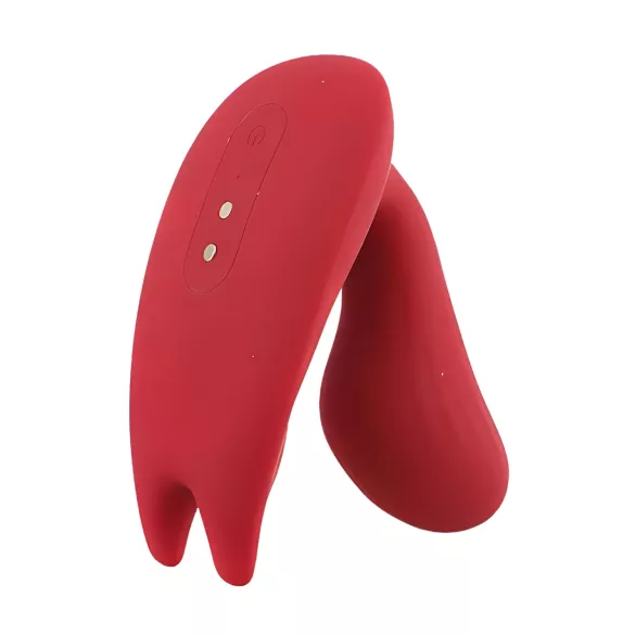 Magic Motion Umi - valkājams, ar lietotni vadāms ievietojams vibrators (sarkans)