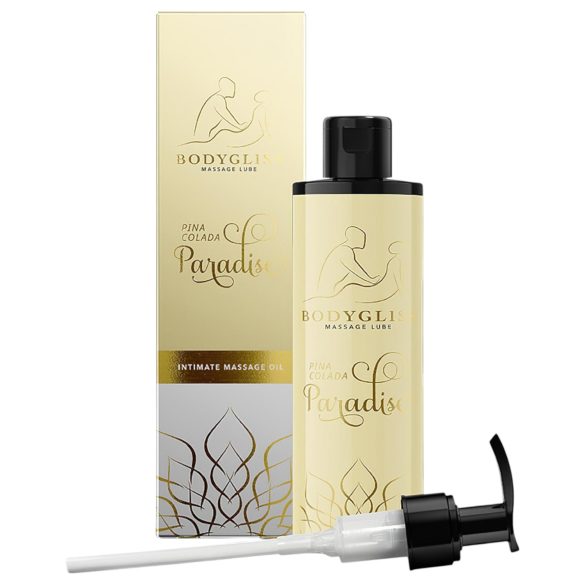 Bodygliss - masāžas un lubrikanta eļļa - pina colada (150ml)