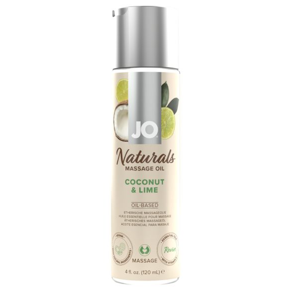System JO - masāžas eļļa - kokosriekstu-laims (120ml)