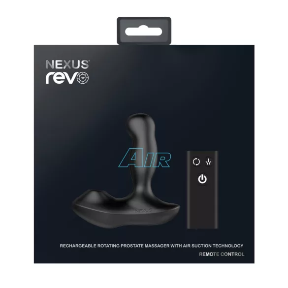 Nexus Revo Air - rotējošais prostatas vibrators melns