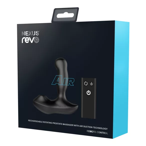 Nexus Revo Air - rotējošais prostatas vibrators melns