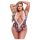 Baci Plus Size - ziedu mežģīņu bodijs