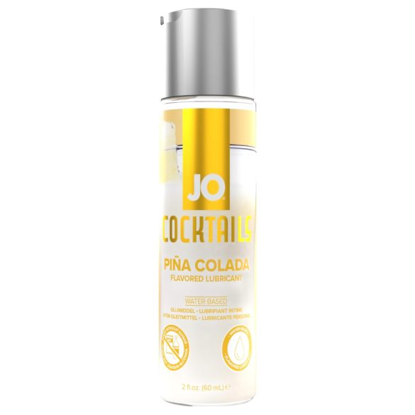 System JO Kokteiļi - uz ūdens bāzes lubrikants - Pina Colada (60ml)