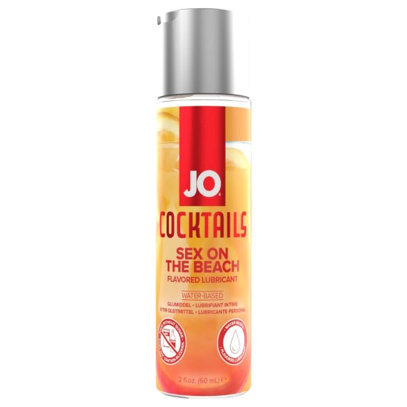 System JO Kokteiļi - uz ūdens bāzes lubrikants - Seksīgs Pludmales Bauda (60ml)
