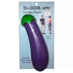 In-cock-nito - dzimumlocekļa formas pudele, violeta