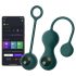 Magic Motion Crystal Duo - inteliģentu geiša bumbiņu komplekts - (zaļš)