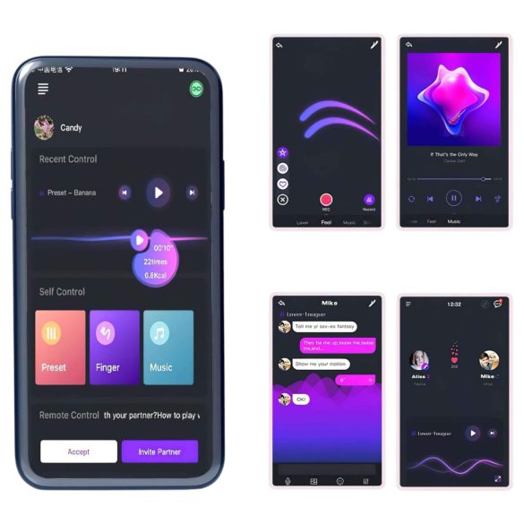 Magic Motion Rise - viedais vibrējošais akumulatora erekcijas gredzens melns