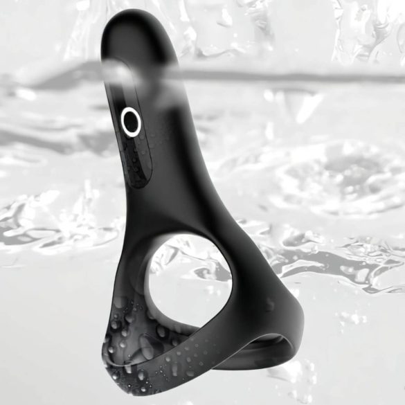 Magic Motion Rise - viedais vibrējošais akumulatora erekcijas gredzens melns