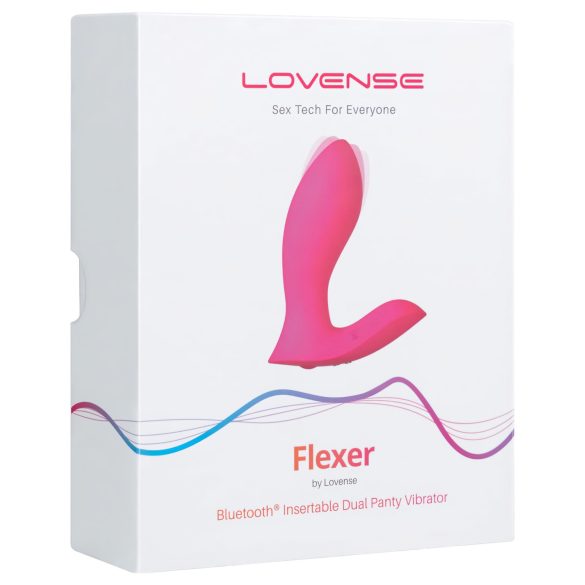 LOVENSE Flexer biksīšu vibrators, uzlādējams 2-in-1, rozā