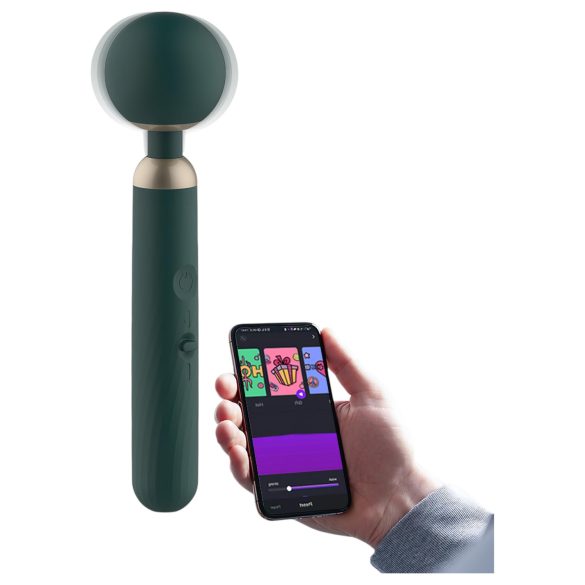 Magic Motion Zenith - gudrais masieris vibrators (zaļš)